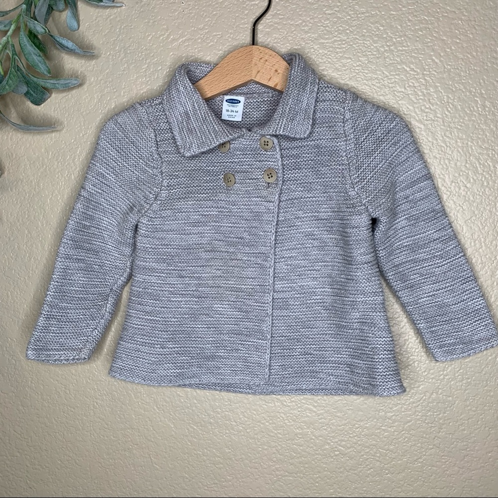 Old Navy ~ Double Breasted Knitted Cardigan